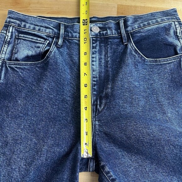 3X1 Jeans Straight Authentic Crop High Rise Sid Acid Wash Denim 80s Size 31‎ - Picture 9 of 10